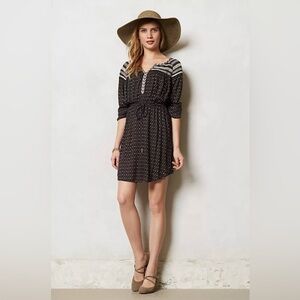 Anthropologie Holding Horses Mojave Peasant Dress- M